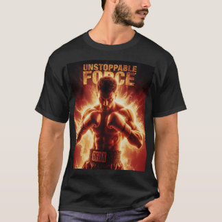 t-shirt de boxe Boxe et Flammes Énergie