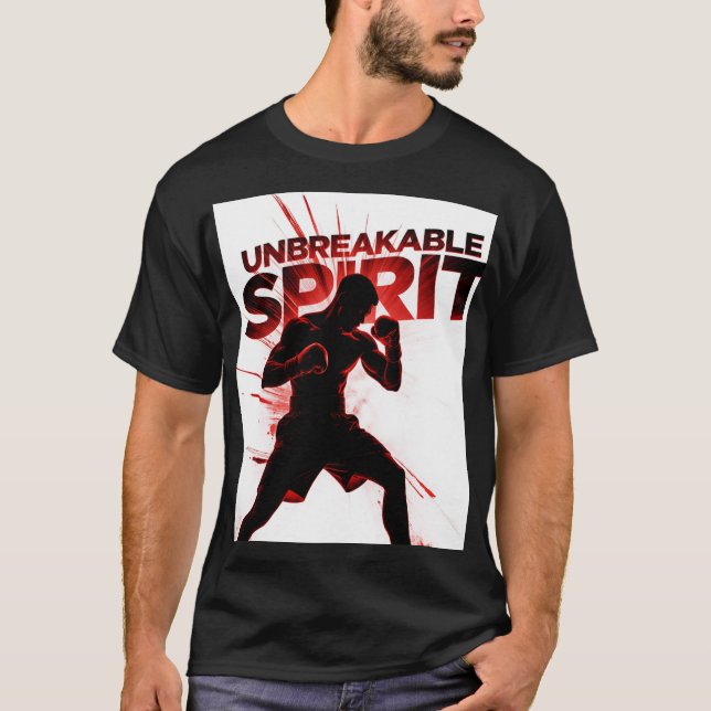 T-shirt de boxe de rue moderne  (Devant)