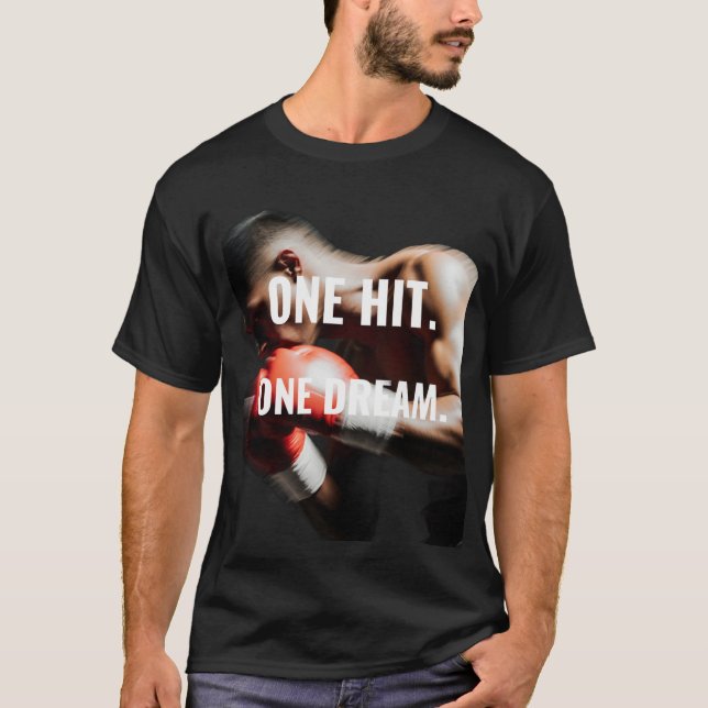 T-shirt de boxe Moment de Knockout (Devant)