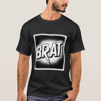T-shirt de Brat - T-shirt noir et blanc
