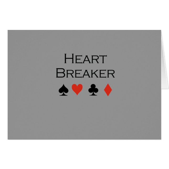T-shirt de briseur de coeur (Devant horizontal)