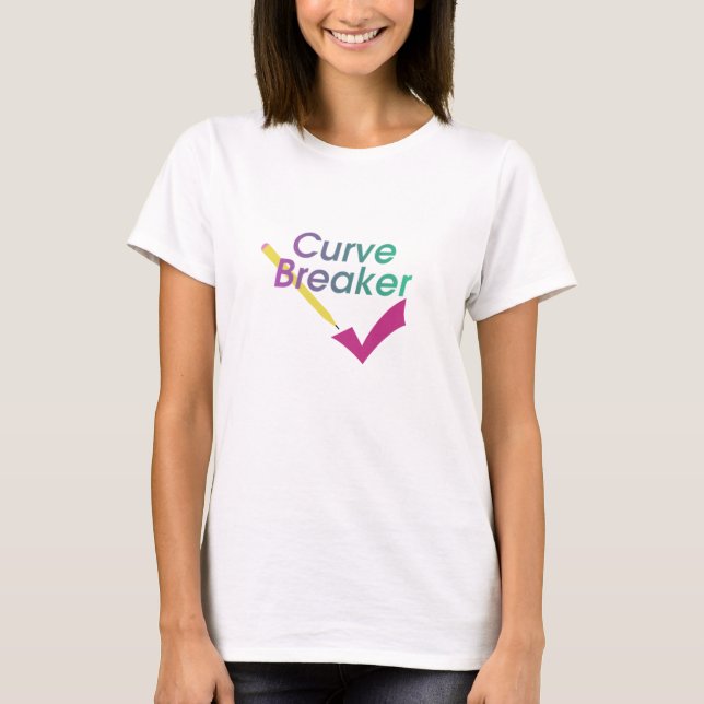 T-shirt de briseur de courbe (Devant)