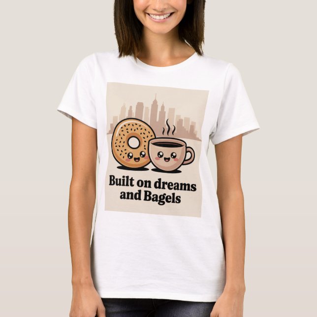 T-shirt De Brooklyn avec amour  (Devant)