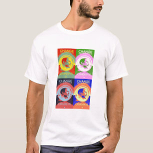 T-shirt de Bruit-Art de Barack 08