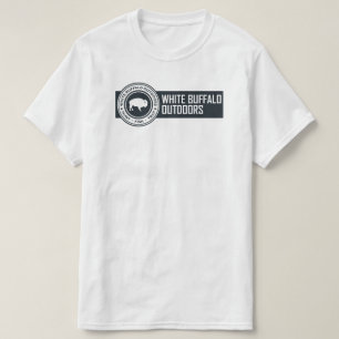 T-shirt De Buffalo chemise blanche dehors