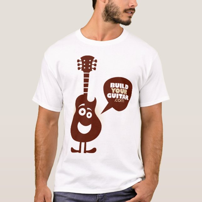 T-shirt de BUILDYOURGUITAR.com (Devant)