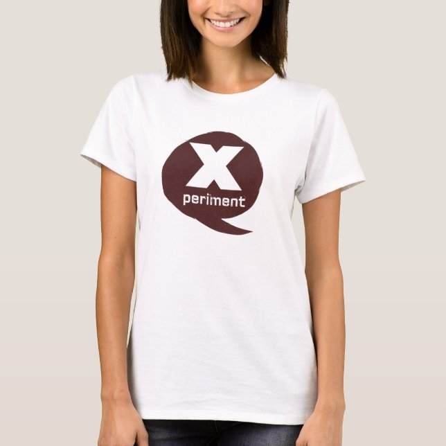 T-shirt de bulle d'expérience (Devant)