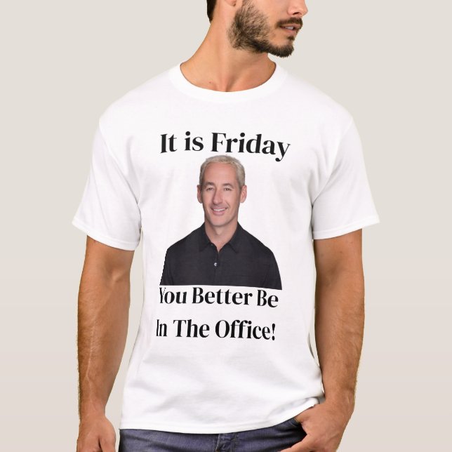 T-shirt de bureau Blend Friday (Devant)