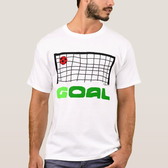 T-Shirt de but de football (Devant)