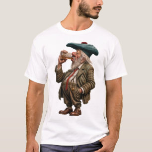 T-shirt de buveur de whisky