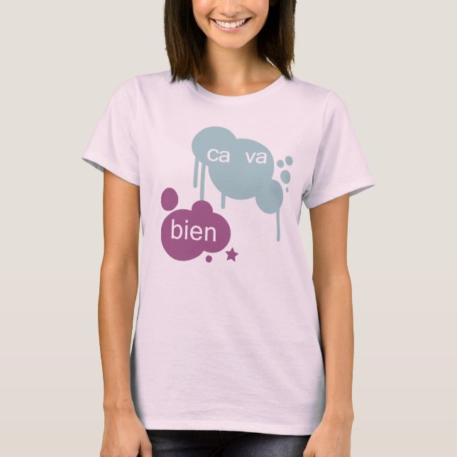 T-shirt de Ca Va Bien (femmes) (Devant)