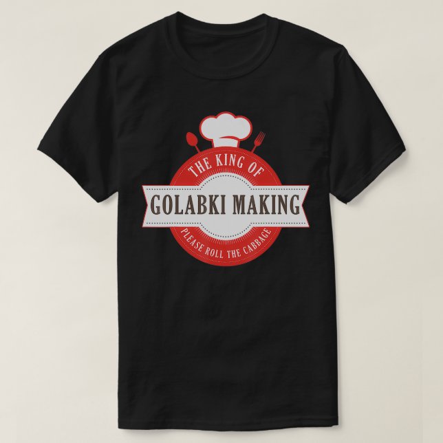 T-shirt De Cabbage Rolls Golabki polonais Dziadek Cadeau a (Design devant)