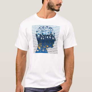 T-shirt De câble - blanc
