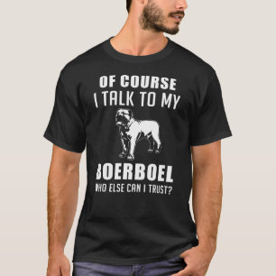 T-shirt de cadeau de Boerboel pour des amoureux de