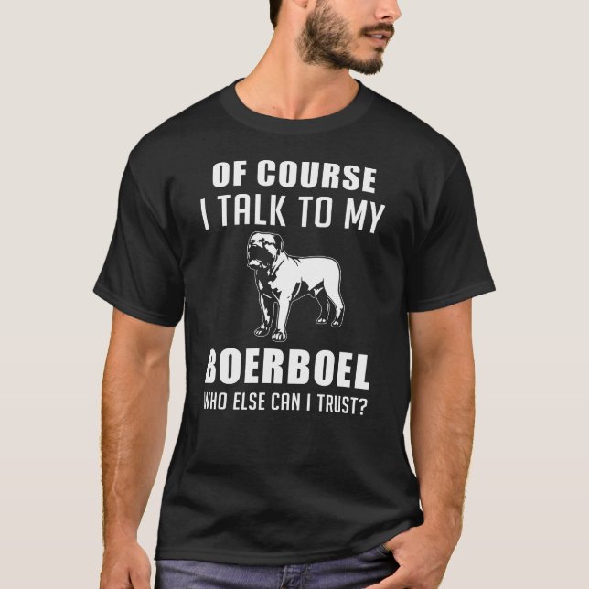 T-shirt de cadeau de Boerboel pour des amoureux de (Devant)