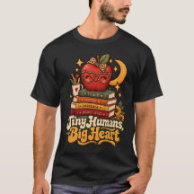T-shirt de café pour enseignant rétro avec des pet