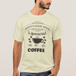 T-shirt de café pour hommes