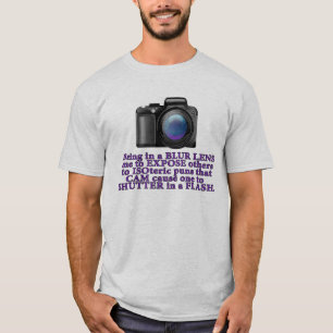 T-shirt de calembour de photo