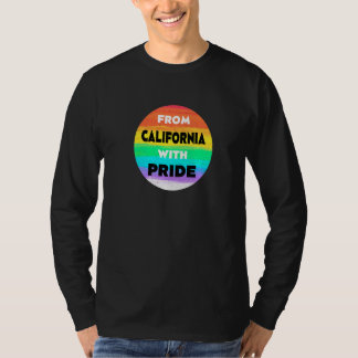 T-shirt De Californie avec Pride LGBTQ Sayes LGBT Quot