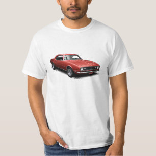 T-shirt de Camaro du rouge 68