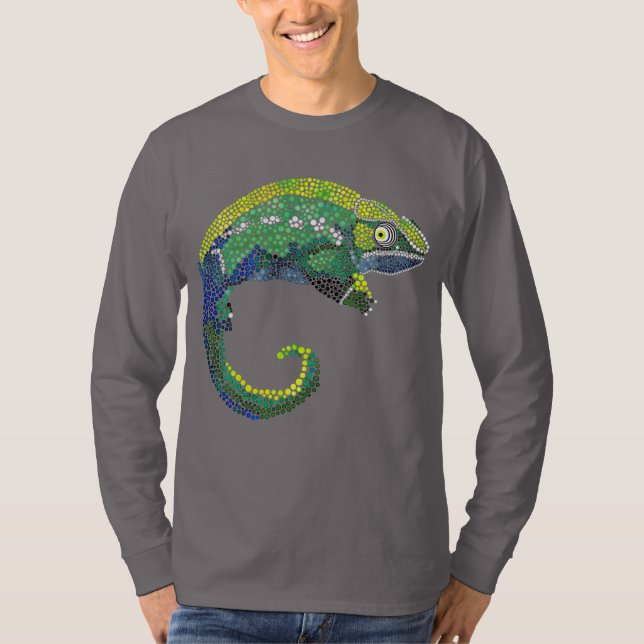 T-shirt de caméléon (Devant)