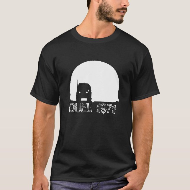 T-shirt de camion de duel - personnalisable (Devant)