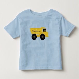 T-Shirt de camion de pompage personnalisé pour enf
