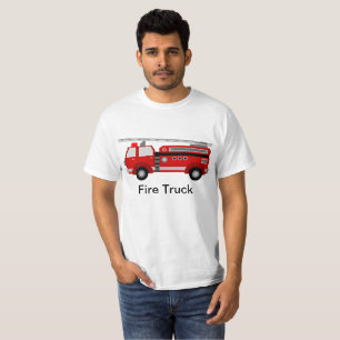 T-shirt de camion de pompiers