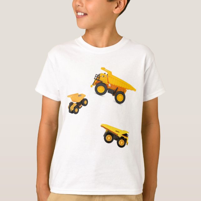 T-shirt de camion pour tout-petits (Devant)
