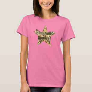 T-shirt de camo-étoile de Slamdunks