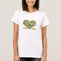 T-shirt de camouflage de lapin "d'amant de nature"