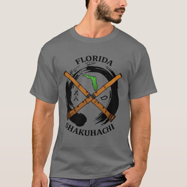 T-shirt de camp de la Floride Shakuhachi (Devant)