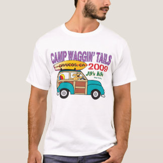 T-shirt de camp de Simple-side