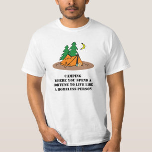T-shirt de Camper humoristique