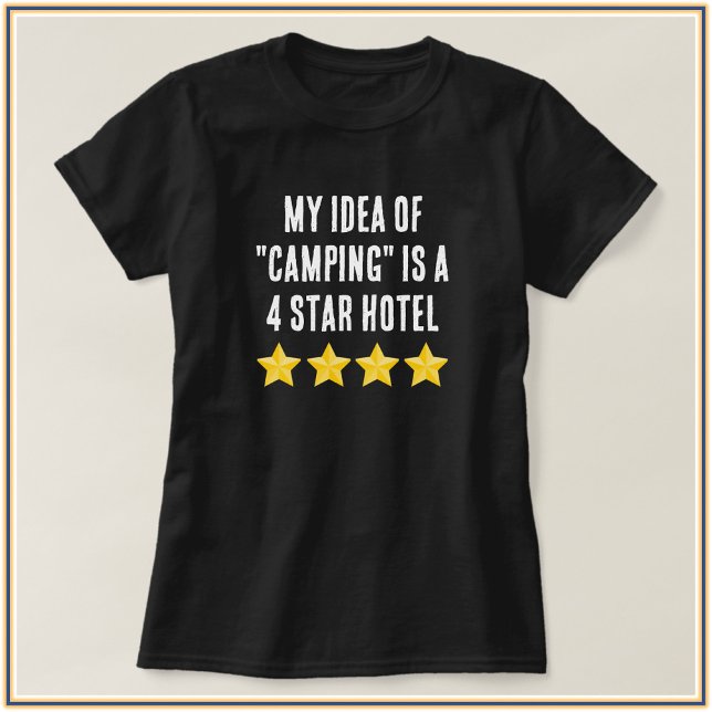 T-shirt de camping avec citation de diva mignonne  (Créateur téléchargé)
