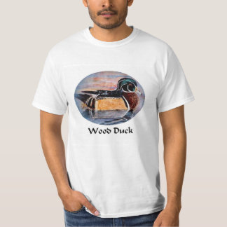 T-shirt de canard en bois