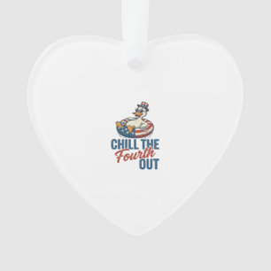 T-shirt de canard patriotique pour défilé du 4 jui
