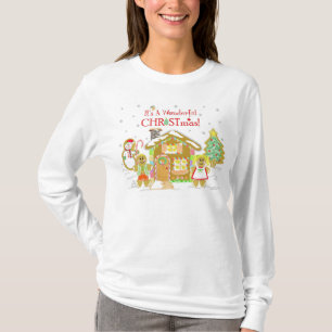 T-shirt de Candyland de pain d'épice - dames