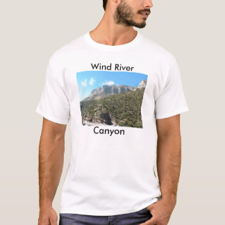 T-shirt de canyon de Wind River