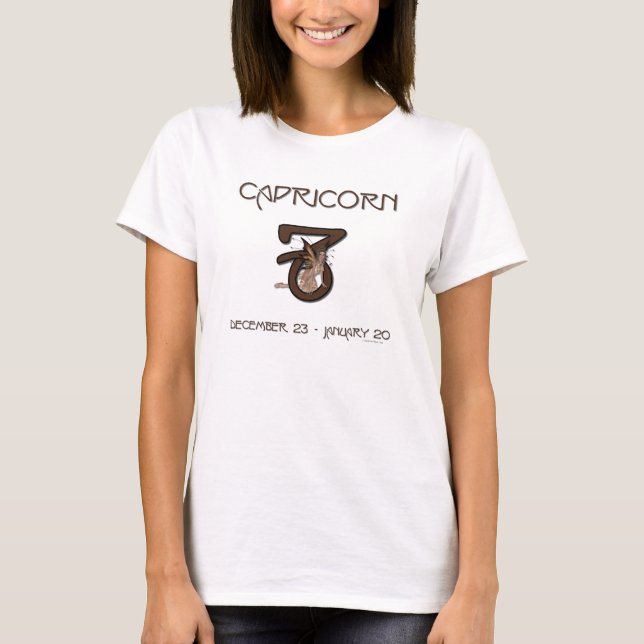 T-shirt de Capricorne (Devant)