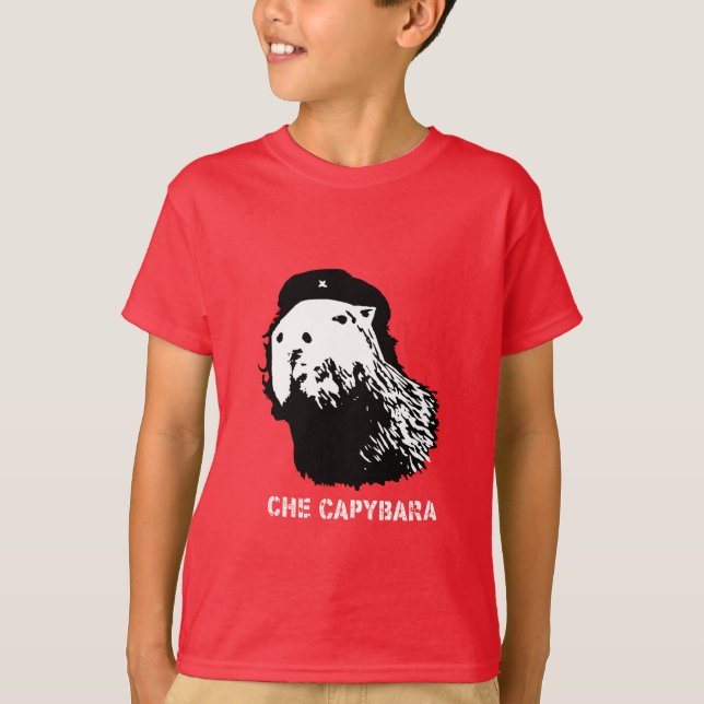 T-shirt de Capybara de Che (Devant)