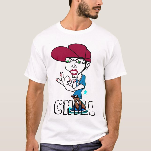 T-shirt de caracter de homie (Devant)