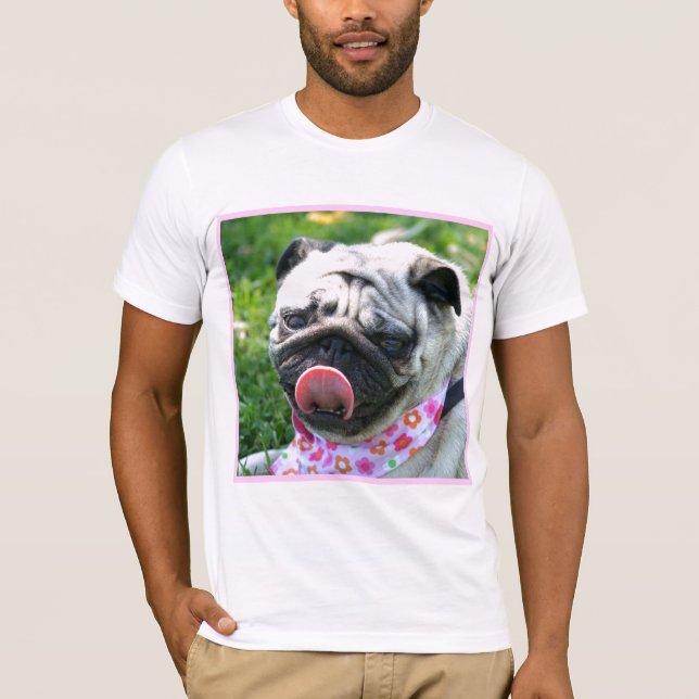 T-shirt de carlin (Devant)