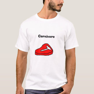 T-shirt de carnivore