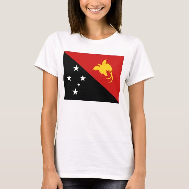 T-shirt de carte du drapeau X de la (Devant)