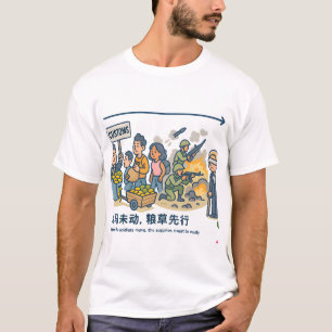 T-Shirt De Cartoon Moderne - Convient Soft & Relax