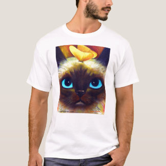 T-SHIRT DE CAT SIAMOIS