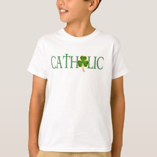 T-shirt de catholique d'enfants