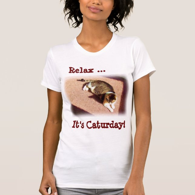 T-shirt de Caturday (Devant)