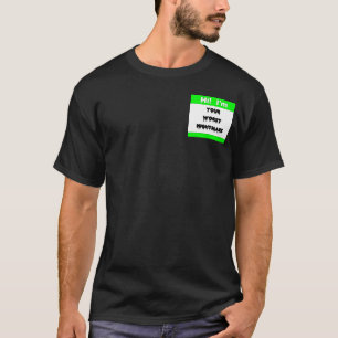 T-shirt de cauchemar